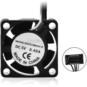 Tlily - 3D Printer Hot End Cooling Fan 18000 Rpm 2510 Axial 5V Accessories 15000 for P1P Tlily - 3D Printer Hot End Cooling Fan 18000 Rpm 2510 Axial 5V Accessories 15000 for P1P