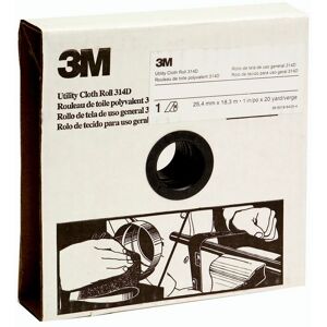 3M Utility Cloth Roll 314D, 25 mm x 25 m, P80 3M Utility Cloth Roll 314D, 25 mm x 25 m, P80