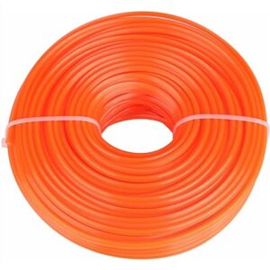 CSPARKV 3mm Brush Cutter Line Nylon Rope Wire Spool Square Strimmer Line Lawn Mower Tools Replacement Trimmer CSPARKV 3mm Brush Cutter Line Nylon Rope Wire Spool Square Strimmer Line Lawn Mower Tools Replacement Trimmer