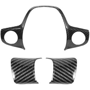 Tlily - 3PCS Carbon Fiber Color Steering Wheel Cover Trim Decorative Frame for Focus Escape Mk3 2012-2015 Accessories Tlily - 3PCS Carbon Fiber Color Steering Wheel Cover Trim Decorative Frame for Focus Escape Mk3 2012-2015 Accessories