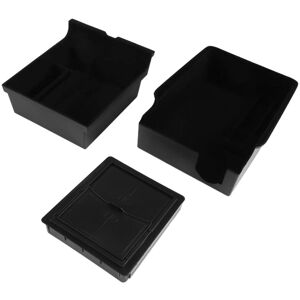 Tlily - 3PCS Center Console Organizer Tray Fit for 2021 /y Armrest Cubby Drawer Storage Box Accessories (Flocking) Tlily - 3PCS Center Console Organizer Tray Fit for 2021 /y Armrest Cubby Drawer Storage Box Accessories (Flocking)