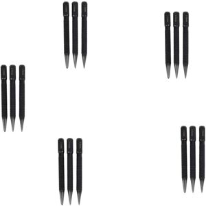Tlily - 15Pcs High-Carbon Steel Center Punch Set 10cm Non Slip Center Punch for Alloy Steel Metal Wood Marking Drilling Tool Tlily - 15Pcs High-Carbon Steel Center Punch Set 10cm Non Slip Center Punch for Alloy Steel Metal Wood Marking Drilling Tool