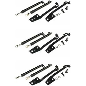 Tlily - 3Set Car Rear Tailgate Gas Shock Strut Bar Support Rod for triton L200 2015-2022 Tlily - 3Set Car Rear Tailgate Gas Shock Strut Bar Support Rod for triton L200 2015-2022