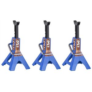 TLILY 3X 3 Ton Scale Jack Model Axle Stand Lift Toys Heavy Duty Support Vehicle Floor Ratchet for TRX4 D90 CC01 1:10 RC Blue TLILY 3X 3 Ton Scale Jack Model Axle Stand Lift Toys Heavy Duty Support Vehicle Floor Ratchet for TRX4 D90 CC01 1:10 RC Blue
