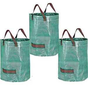 LINGHHANG 3X 60L Tearproof Garden Bags LINGHHANG 3X 60L Tearproof Garden Bags