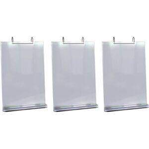 TLILY 3X A4 Multi-Page Label Holder Label Holders Detachable Menu Holders Business Cards TLILY 3X A4 Multi-Page Label Holder Label Holders Detachable Menu Holders Business Cards