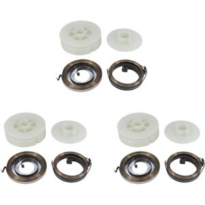 Tlily - 3X Electric Chainsaw Easy Starter Pulley with 2 Springs Fit Chainsaw for 4500 5200 5800 45Cc 58Cc Chainsaw Spare Parts Tlily - 3X Electric Chainsaw Easy Starter Pulley with 2 Springs Fit Chainsaw for 4500 5200 5800 45Cc 58Cc Chainsaw Spare Parts