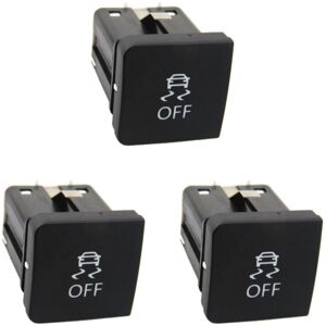 Tlily - 3X esp off asr Electronic Stability Program Switch Button Anti-Slip for Golf MK6 5 MK5 6 1KD927117 Tlily - 3X esp off asr Electronic Stability Program Switch Button Anti-Slip for Golf MK6 5 MK5 6 1KD927117
