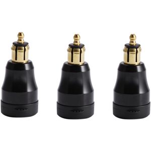 Tlily - 3X Motorcycle Waterproof Charger with usb Type-C Port 12V / 24V Power Adapter Qc3.0 Din Socket for Black Tlily - 3X Motorcycle Waterproof Charger with usb Type-C Port 12V / 24V Power Adapter Qc3.0 Din Socket for Black