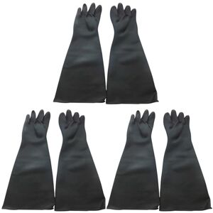 TLILY 3X Sand Blasting Gloves for Sandblast Cabinet Gloves 60X20cm TLILY 3X Sand Blasting Gloves for Sandblast Cabinet Gloves 60X20cm