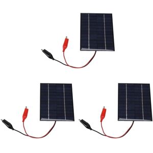 Tlily - 3X Solar Panel 5W 12V Outdoor diy Solar Cells Charger Polysilicon Epoxy Panels 136X110MM for 9-12V Battery Tool Tlily - 3X Solar Panel 5W 12V Outdoor diy Solar Cells Charger Polysilicon Epoxy Panels 136X110MM for 9-12V Battery Tool