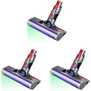 Tlily - 3X Vacuum Cleaner Brush V10 V8 V7 V11 V15 Direct Drive Turbo Brush with Clearance Clean Carpets Tlily - 3X Vacuum Cleaner Brush V10 V8 V7 V11 V15 Direct Drive Turbo Brush with Clearance Clean Carpets