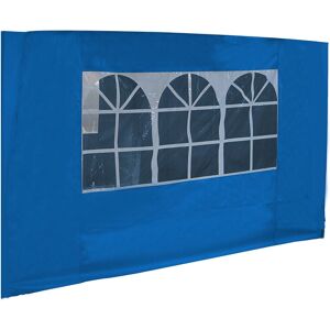 Greenbay - 3x3M Blue Pop Up Gazebo Side Panel Wall with Window 1 Piece Only Greenbay - 3x3M Blue Pop Up Gazebo Side Panel Wall with Window 1 Piece Only