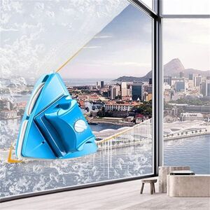 Csparkv - 4-32mm)Double Sided Window Cleaner Wiper Adjustable Magnetic Cleaning Brush Tool for Glass Thickness Csparkv - 4-32mm)Double Sided Window Cleaner Wiper Adjustable Magnetic Cleaning Brush Tool for Glass Thickness