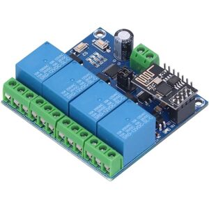 Tlily - 4 Channel WiFi Wireless Relay Module Smart Home Phone app Remote Switch ESP8266 (12V) Tlily - 4 Channel WiFi Wireless Relay Module Smart Home Phone app Remote Switch ESP8266 (12V)