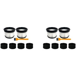 Tlily - 4 hepa Filters DCV5011H for DCV501HB Handheld Vacuum Cleaner, with 8 Foam Sleeves and 2 Brushes Tlily - 4 hepa Filters DCV5011H for DCV501HB Handheld Vacuum Cleaner, with 8 Foam Sleeves and 2 Brushes
