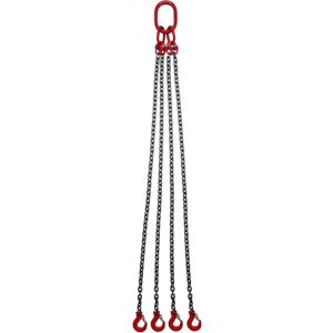 CNCEST 4 Legs Lifting Hook Chain Sling, lifting chains G80 Alloy steel chains, chain slings sling chain high strength 5T Transporting loads for ports, CNCEST 4 Legs Lifting Hook Chain Sling, lifting chains G80 Alloy steel chains, chain slings sling chain high strength 5T Transporting loads for ports,
