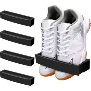 Cyslmuk - 4 Pack Adjustable Wall Mounted Shoe Rack, Shoe Shelf Storage Organizer, rv Storage, Door Shoe Rack Cyslmuk - 4 Pack Adjustable Wall Mounted Shoe Rack, Shoe Shelf Storage Organizer, rv Storage, Door Shoe Rack