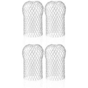 Cyslmuk - 4 Pack Aluminum Gutter Strainer, Flexible Durable Gutter Filters for Home Eaves Downspout Against Leaves Cyslmuk - 4 Pack Aluminum Gutter Strainer, Flexible Durable Gutter Filters for Home Eaves Downspout Against Leaves