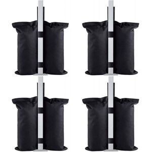 DEWDAT 4 Pack Gazebo Sand Weights Industrial Grade Heavy Duty Double-Stitched Sand Weight Bags, Leg Weights for Pop up Canopy Tent Sun Shades, Umbrella, DEWDAT 4 Pack Gazebo Sand Weights Industrial Grade Heavy Duty Double-Stitched Sand Weight Bags, Leg Weights for Pop up Canopy Tent Sun Shades, Umbrella,