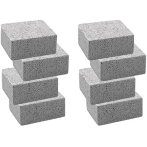 TLILY 4 Pack Grill Griddle Cleaning Brick Block,Kitchen bathroom cleaning pumice block, De-Scaling Cleaning Stone for Removing Stains bbq Cleaning X2 TLILY 4 Pack Grill Griddle Cleaning Brick Block,Kitchen bathroom cleaning pumice block, De-Scaling Cleaning Stone for Removing Stains bbq Cleaning X2