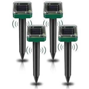 Serbia - 6626cm Lot de 4 Répulsifs Solaires à Ultrasons, Répulsif Anti-Taupes Solaire Souris Repr Exterieur pour Jardins Taupes Campagnols Gophers Serbia - 6626cm Lot de 4 Répulsifs Solaires à Ultrasons, Répulsif Anti-Taupes Solaire Souris Repr Exterieur pour Jardins Taupes Campagnols Gophers