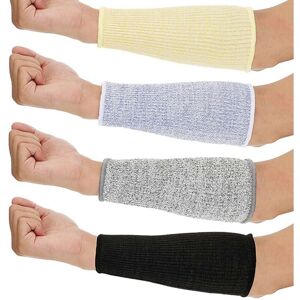 TLILY 4 Pair Cut and Burn Resistant Sleeves Arm Protection Forearm Protectors for Thin Skin Bruising TLILY 4 Pair Cut and Burn Resistant Sleeves Arm Protection Forearm Protectors for Thin Skin Bruising