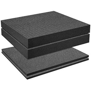 TLILY 4 PCS Pick Apart Foam Insert - Pluck Pre Square Sheet with Bottom Use for Board Game Box Cases Storage Drawer B TLILY 4 PCS Pick Apart Foam Insert - Pluck Pre Square Sheet with Bottom Use for Board Game Box Cases Storage Drawer B