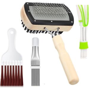 Tlily - 4 Pieces Air Conditioner Condenser Fin Cleaning Brush, ac Coil Cleaner Stainless Steel Comb Tlily - 4 Pieces Air Conditioner Condenser Fin Cleaning Brush, ac Coil Cleaner Stainless Steel Comb