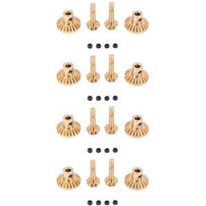 Tlily - 4 Set Brass Rear Axle Gear Drive Shaft Gears For B24 B36 C14 C24 Tlily - 4 Set Brass Rear Axle Gear Drive Shaft Gears For B24 B36 C14 C24