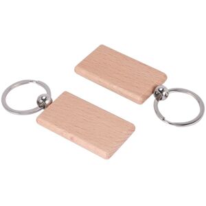 TLILY 40 Pcs Blank Wooden Keychain Rectangular Engraving Key Diy Wood Keychains Tags Can Engrave Gifts TLILY 40 Pcs Blank Wooden Keychain Rectangular Engraving Key Diy Wood Keychains Tags Can Engrave Gifts