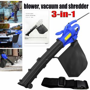 Dayplus - 4000W Leaf Blower 3-in-1 - Blows, Vacuums and Mulches Leaves shredder - 45L Bag Dayplus - 4000W Leaf Blower 3-in-1 - Blows, Vacuums and Mulches Leaves shredder - 45L Bag