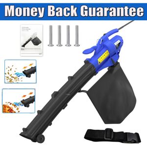 Dayplus - 4000W Leaf Blower Electric Garden Vacuum Hoover Van Mulcher Shredder 3in1 Tools Dayplus - 4000W Leaf Blower Electric Garden Vacuum Hoover Van Mulcher Shredder 3in1 Tools