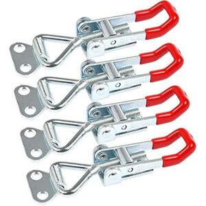 BEIJIYI 4001 Metal Toggle Clamps with 100kg/330lbs Holding Capacity, Adjustable Carpenter Toggle Clamps for Fixing and Tightening BEIJIYI 4001 Metal Toggle Clamps with 100kg/330lbs Holding Capacity, Adjustable Carpenter Toggle Clamps for Fixing and Tightening