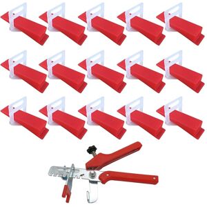 TLILY 401pcs tile leveling system 2mm 300pcs clips+100pcs Wedges +1piece plier plastic tiling tools tile Spacer TLILY 401pcs tile leveling system 2mm 300pcs clips+100pcs Wedges +1piece plier plastic tiling tools tile Spacer