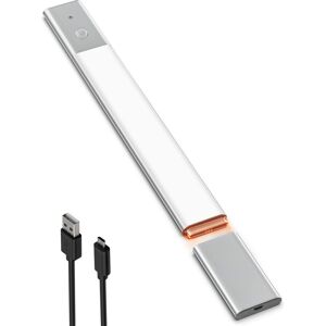 BEIJIYI 40cm LED Cabinet Light with Motion Sensor, LED Kitchen Under Cabinet Lighting, 5000K White Light with 3 Lighting Modes, USB Rechargeable LED Strip, BEIJIYI 40cm LED Cabinet Light with Motion Sensor, LED Kitchen Under Cabinet Lighting, 5000K White Light with 3 Lighting Modes, USB Rechargeable LED Strip,