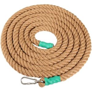 Cyslmuk - 30mm3m HomeHardwareHandling and liftingCable, chain and ropeRopeClimbing Rope with Carabiner, Power Training Battle Rope - Rope for Muscle Cyslmuk - 30mm3m HomeHardwareHandling and liftingCable, chain and ropeRopeClimbing Rope with Carabiner, Power Training Battle Rope - Rope for Muscle