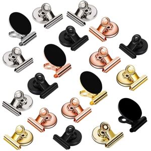 TLILY 40Pcs Fridge Magnetic Clips, Scratch-Free Refrigerator Magnet Binder Clips Paper Clamps, Whiteboard Magnets TLILY 40Pcs Fridge Magnetic Clips, Scratch-Free Refrigerator Magnet Binder Clips Paper Clamps, Whiteboard Magnets