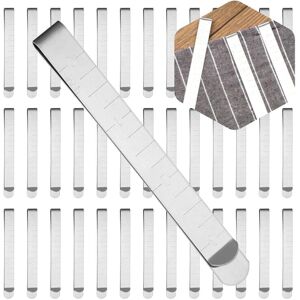 TLILY 40Pieces Sewing Clips Set,Sewing Measuring Ruler Metal Hem Tools for Quilting Pins and Marking Accessories TLILY 40Pieces Sewing Clips Set,Sewing Measuring Ruler Metal Hem Tools for Quilting Pins and Marking Accessories