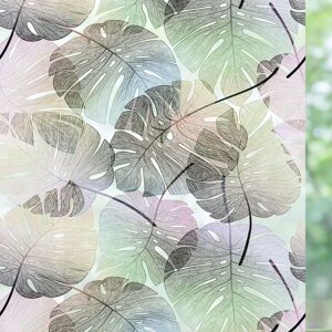 LINGHHANG 40x200cm Window Film Anti Heat uv Insulating Blackout Electrostatic Frosted Window Privacy Screen Opaque Glass Artscape for Home, Living Room, Bedroom LINGHHANG 40x200cm Window Film Anti Heat uv Insulating Blackout Electrostatic Frosted Window Privacy Screen Opaque Glass Artscape for Home, Living Room, Bedroom