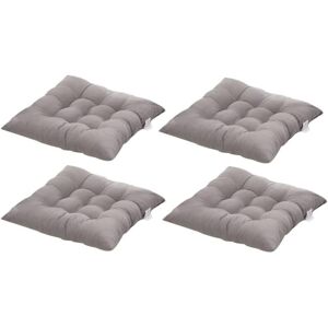BEIJIYI 40x40cm Square Chair Cushions, Seat Cushions, Quilted Home Decor Pillows, Comfortable and Colorful, Ideal for Indoor and Outdoor Use (Grey) BEIJIYI 40x40cm Square Chair Cushions, Seat Cushions, Quilted Home Decor Pillows, Comfortable and Colorful, Ideal for Indoor and Outdoor Use (Grey)