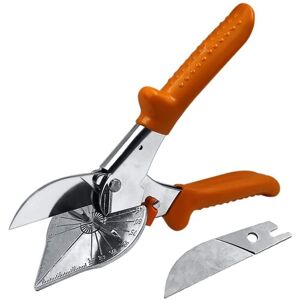 Memkey - 45°-135° angle miter shears, multifunctional duct shears, quarter round cutting tool for cutting pvc ppr pe pipes, branches and wires. Memkey - 45°-135° angle miter shears, multifunctional duct shears, quarter round cutting tool for cutting pvc ppr pe pipes, branches and wires.