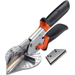 Memkey - 45°-135° angle miter shears, multifunctional duct shears, quarter round cutting tool for cutting pvc ppr pe pipes, branches and wires. Memkey - 45°-135° angle miter shears, multifunctional duct shears, quarter round cutting tool for cutting pvc ppr pe pipes, branches and wires.