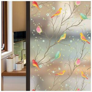 45 cm x 200 cm, adhesive-free electrostatic frosted glass sticker, privacy film, translucent and opaque Ymyny 45 cm x 200 cm, adhesive-free electrostatic frosted glass sticker, privacy film, translucent and opaque Ymyny