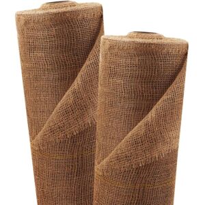 AQUAGART Garden Jute Fabric 45m x 1m - Natural Eco-Friendly Material AQUAGART Garden Jute Fabric 45m x 1m - Natural Eco-Friendly Material