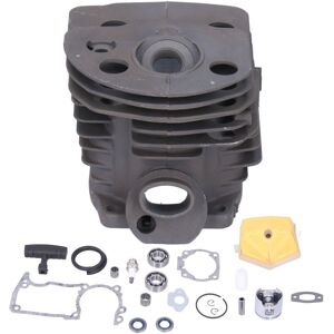 WOOSIEN 46mm Cylinder Piston Spark Plug Fuel Filter Kit Garden Chainsaw Accessory Fit for Husqvarna 55 51 WOOSIEN 46mm Cylinder Piston Spark Plug Fuel Filter Kit Garden Chainsaw Accessory Fit for Husqvarna 55 51