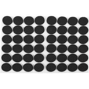 Csparkv - 48 Pieces (28x3mm), Black, Rubber Pads for Furniture Legs, Self-Adhesive Lightweight Furniture Protector Pads Glides Table Protection Foot Csparkv - 48 Pieces (28x3mm), Black, Rubber Pads for Furniture Legs, Self-Adhesive Lightweight Furniture Protector Pads Glides Table Protection Foot