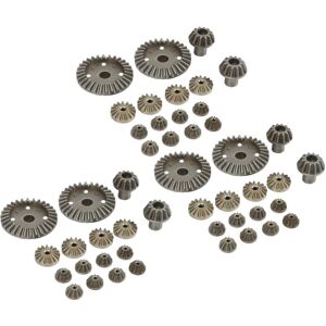 TLILY 48x Upgrade Differential Drive Gears Metal Gear 30T 16T 10T for 144001 12428 12429 12423 TLILY 48x Upgrade Differential Drive Gears Metal Gear 30T 16T 10T for 144001 12428 12429 12423