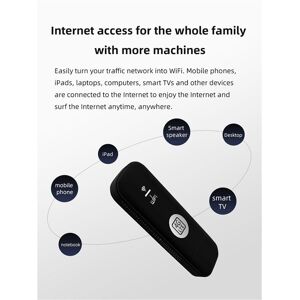 Tlily - 4G usb wifi Modem 150Mbps with sim Card Slot lte Car Wireless WiFi Router Dongle Support B28 European Band Black Tlily - 4G usb wifi Modem 150Mbps with sim Card Slot lte Car Wireless WiFi Router Dongle Support B28 European Band Black