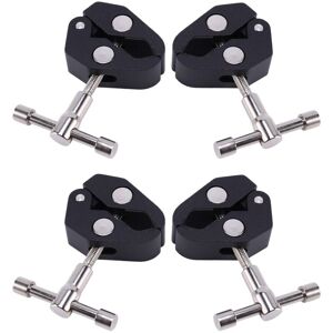 TLILY 4Pack Super Clamp Crab Clamp Photography with / 1/4 and 3/8 Inch Thread Rod Clamp Pliers Clip TLILY 4Pack Super Clamp Crab Clamp Photography with / 1/4 and 3/8 Inch Thread Rod Clamp Pliers Clip